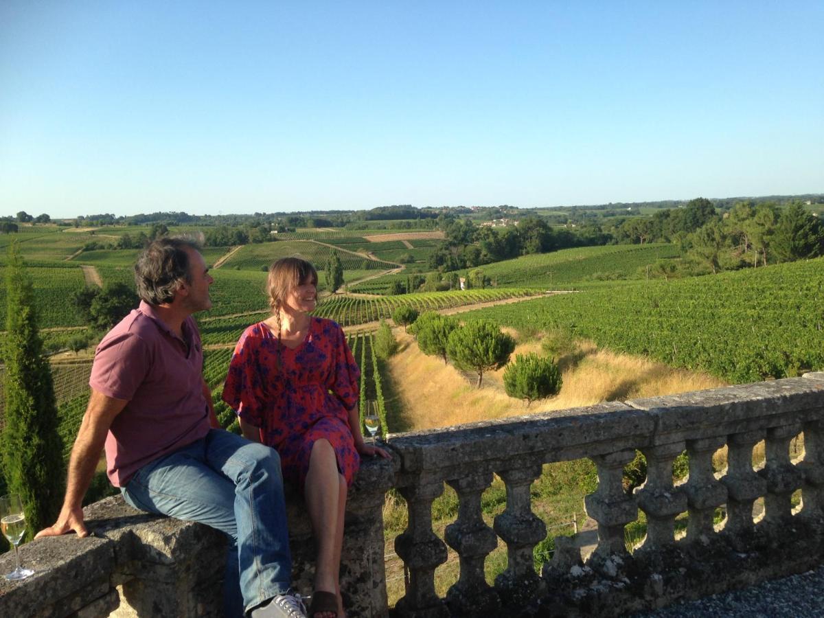 Bourg-sur-Gironde Chateau De La Grave מראה חיצוני תמונה